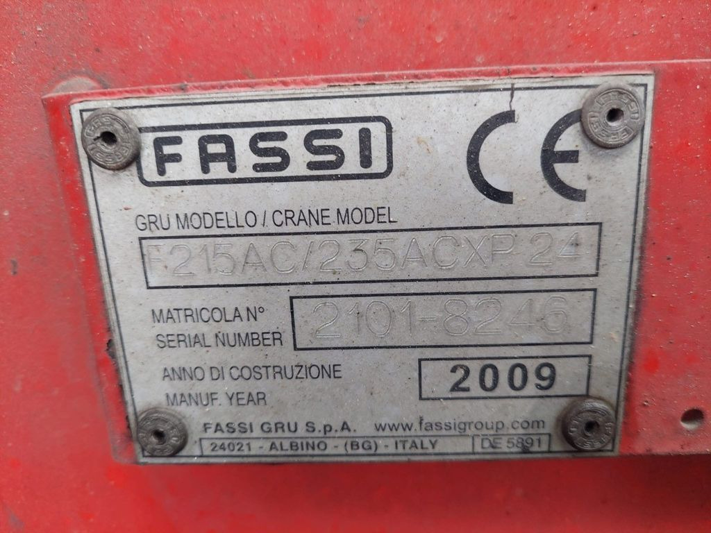 Darus autó, Horgos rakodó teherautó MAN TGS 35.480 8x4, E5, Fassi F235CXP Kran+Abroll: 9 kép.