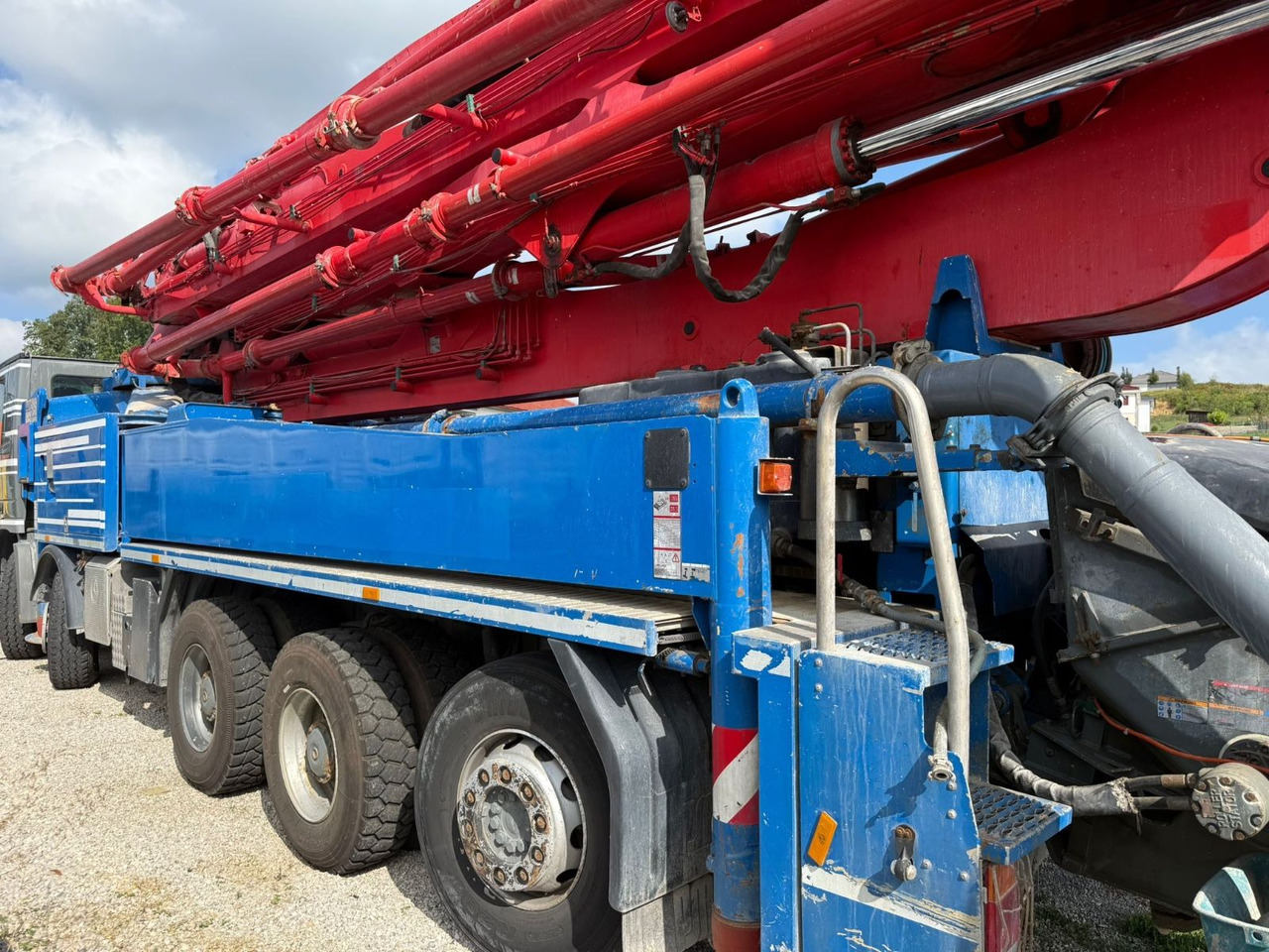 Mercedes-Benz Actros 4448 10x4, E5, MP-3, Putzmeister M46-5 - Betonpumpa: 5 kép. Mercedes-Benz Actros 4448 10x4, E5, MP-3, Putzmeister M46-5 - Betonpumpa: 5 kép.