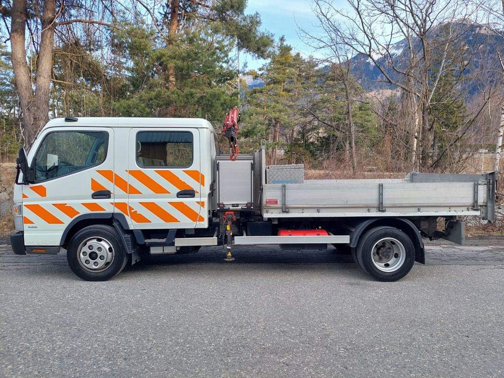 Mitsubishi Fuso 7C18, E6, Kipper+Kran Maxilift 270 - Darus autó, Billenőplatós teherautó: 5 kép. Mitsubishi Fuso 7C18, E6, Kipper+Kran Maxilift 270 - Darus autó, Billenőplatós teherautó: 5 kép.