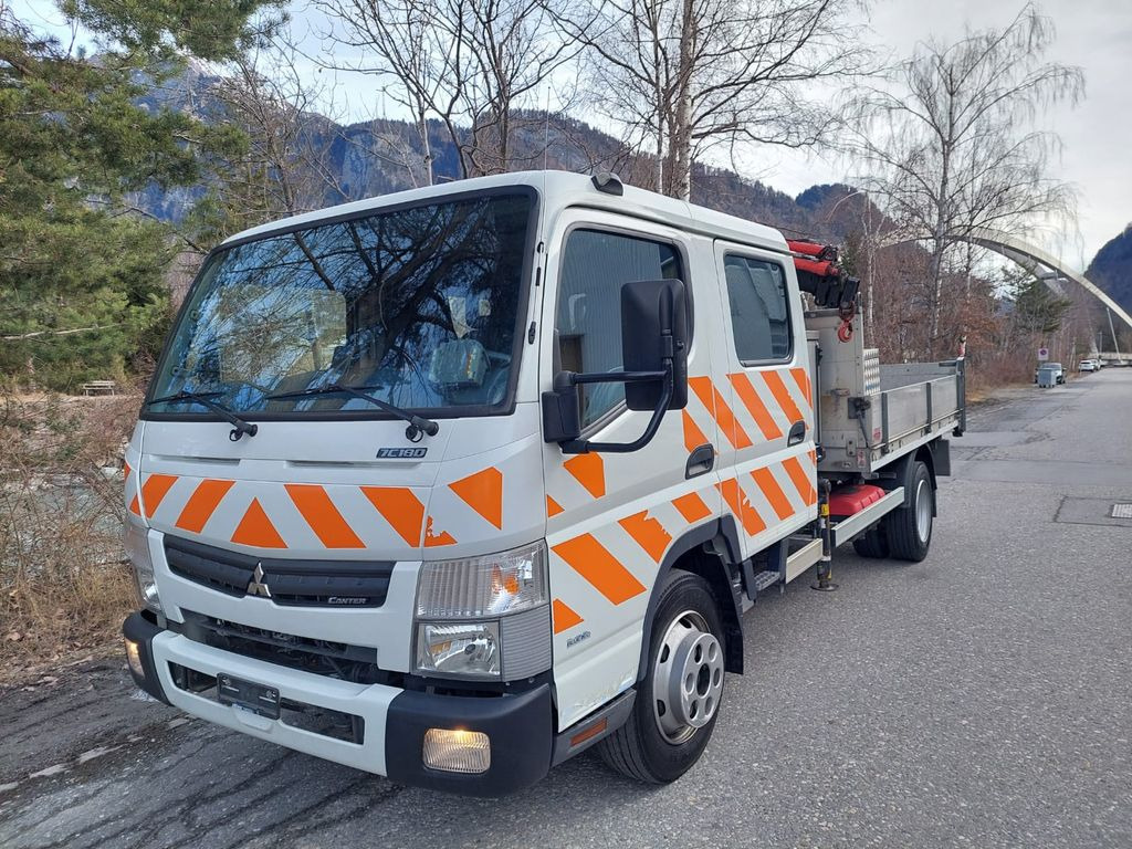 Mitsubishi Fuso 7C18, E6, Kipper+Kran Maxilift 270 - Darus autó, Billenőplatós teherautó: 1 kép. Mitsubishi Fuso 7C18, E6, Kipper+Kran Maxilift 270 - Darus autó, Billenőplatós teherautó: 1 kép.