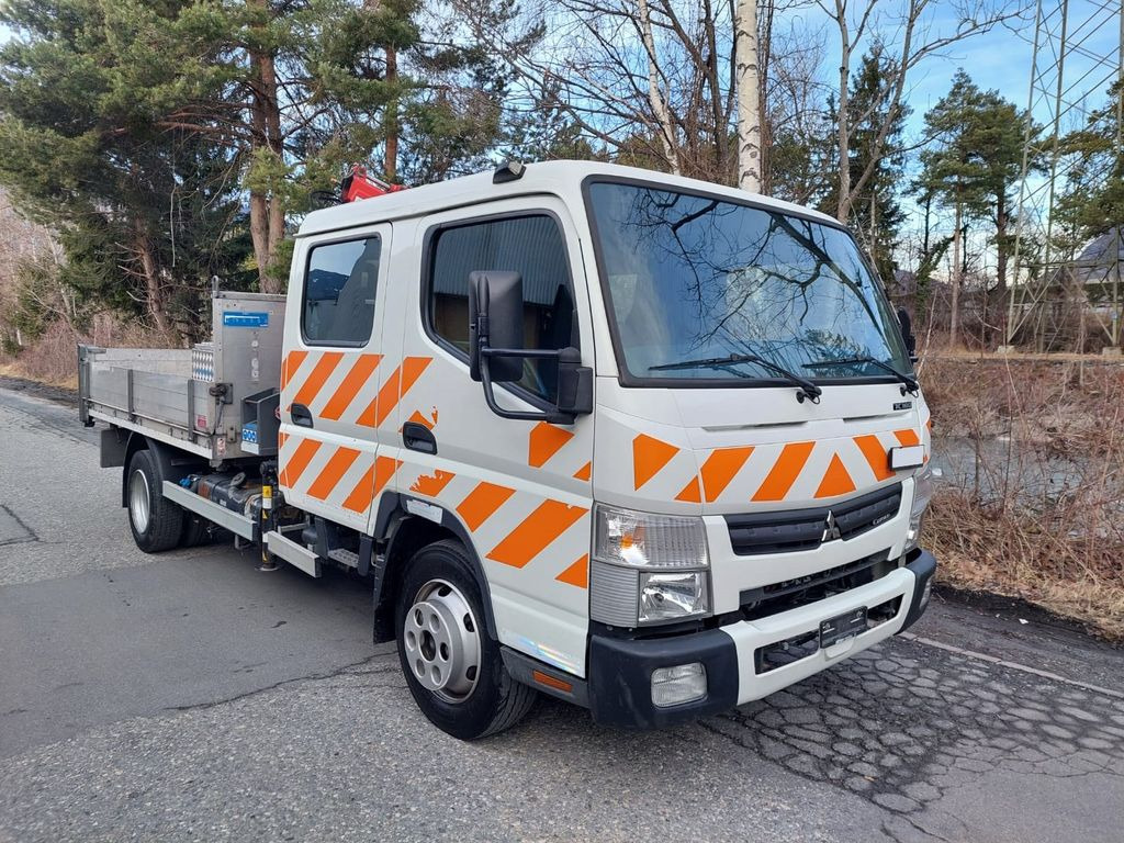 Mitsubishi Fuso 7C18, E6, Kipper+Kran Maxilift 270 - Darus autó, Billenőplatós teherautó: 2 kép. Mitsubishi Fuso 7C18, E6, Kipper+Kran Maxilift 270 - Darus autó, Billenőplatós teherautó: 2 kép.