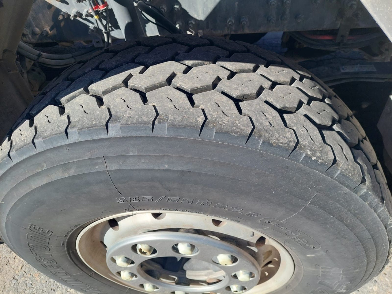 Billenőplatós teherautó Renault C520 10x4, E6, Moser Silo Kipper 19m³: 18 kép.