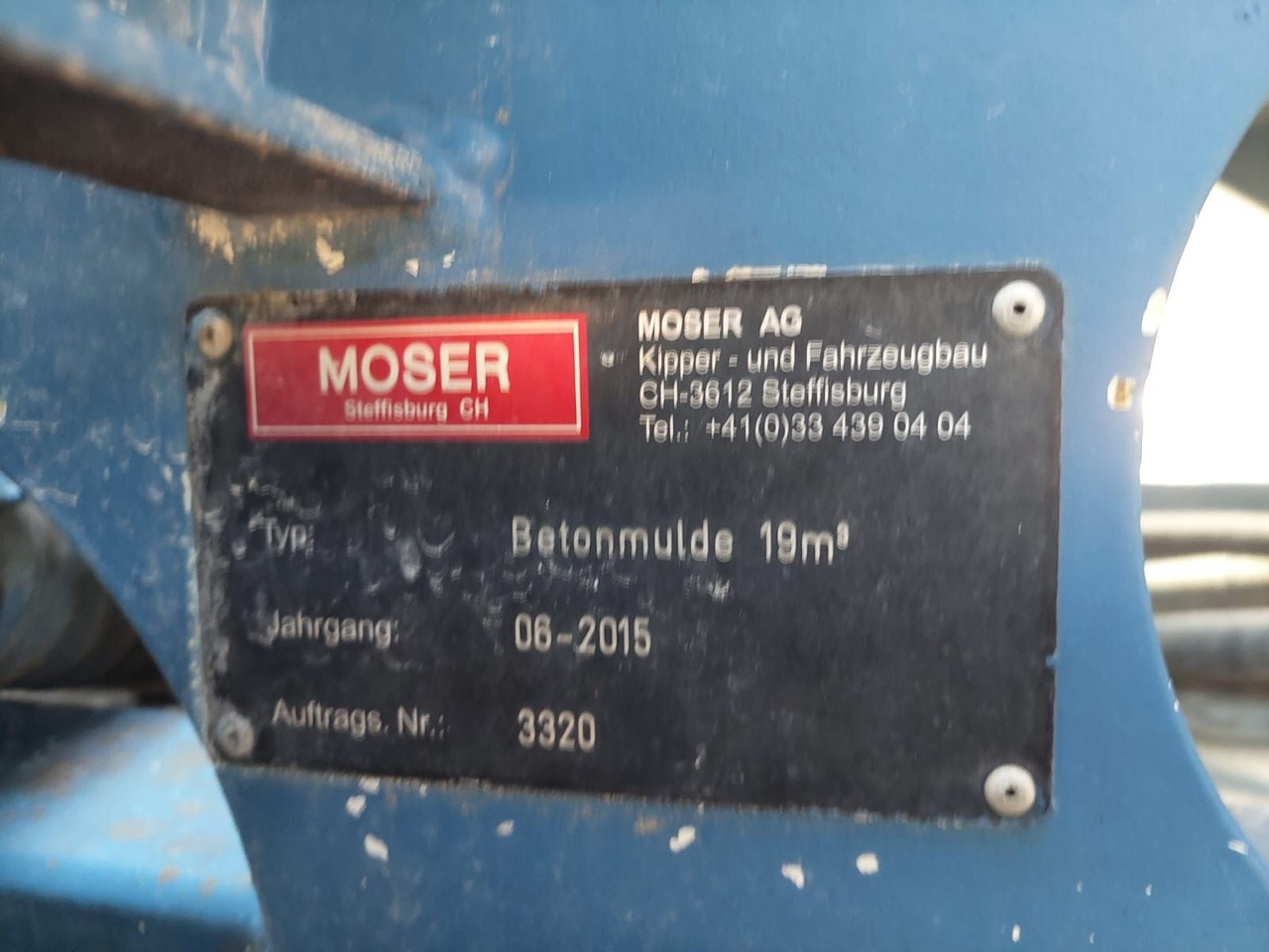 Billenőplatós teherautó Renault C520 10x4, E6, Moser Silo Kipper 19m³: 11 kép.