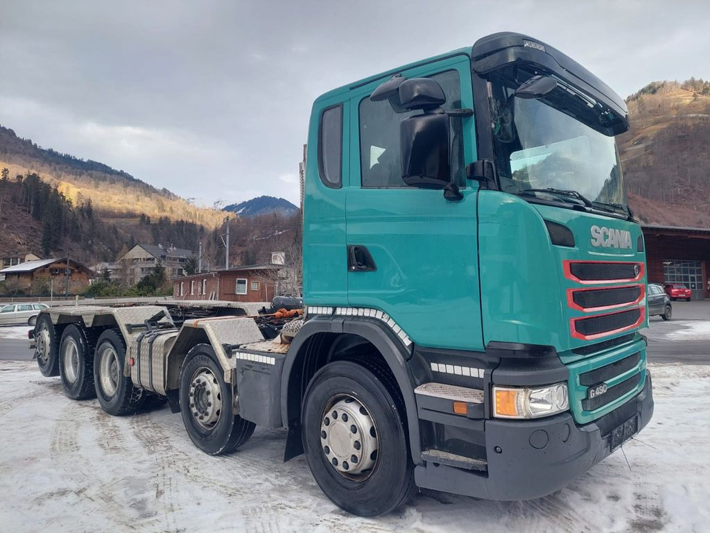 Scania G490 10x4, E6, Fahrgestell - Alvaz teherautó: 1 kép. Scania G490 10x4, E6, Fahrgestell - Alvaz teherautó: 1 kép.