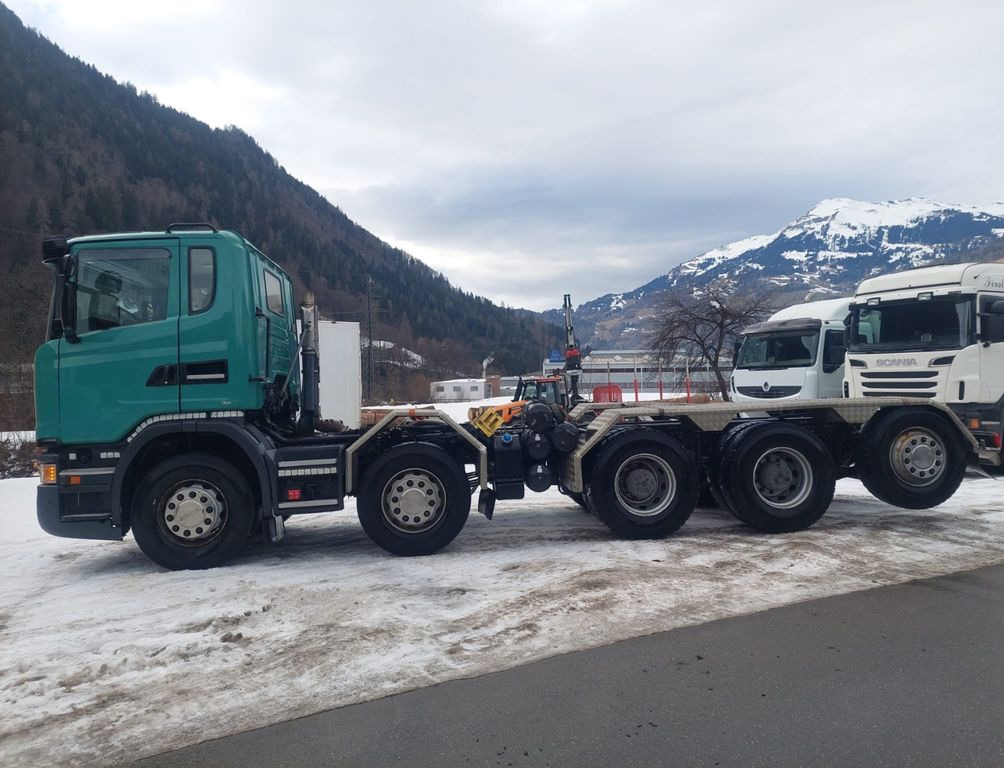 Scania G490 10x4, E6, Fahrgestell - Alvaz teherautó: 4 kép. Scania G490 10x4, E6, Fahrgestell - Alvaz teherautó: 4 kép.