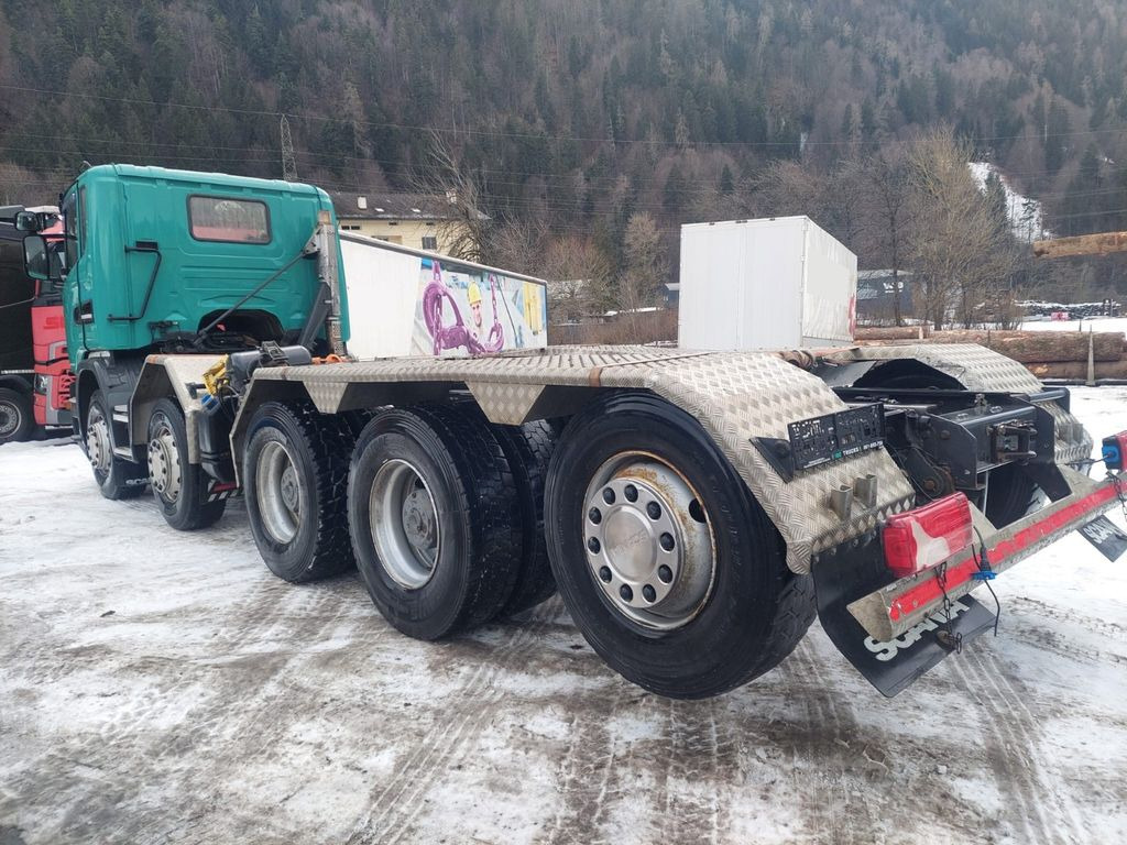 Scania G490 10x4, E6, Fahrgestell - Alvaz teherautó: 5 kép. Scania G490 10x4, E6, Fahrgestell - Alvaz teherautó: 5 kép.