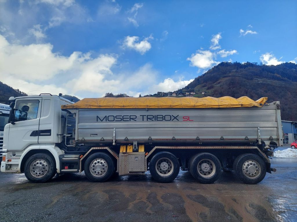 Scania G490 10x4, E6, Moser Kipper - Billenőplatós teherautó: 3 kép. Scania G490 10x4, E6, Moser Kipper - Billenőplatós teherautó: 3 kép.