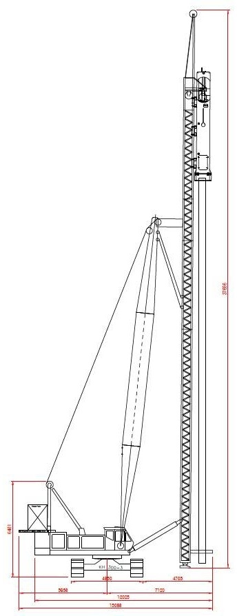 Hitachi KH300-3 PD - Lánctalpas daru: 3 kép. Hitachi KH300-3 PD - Lánctalpas daru: 3 kép.