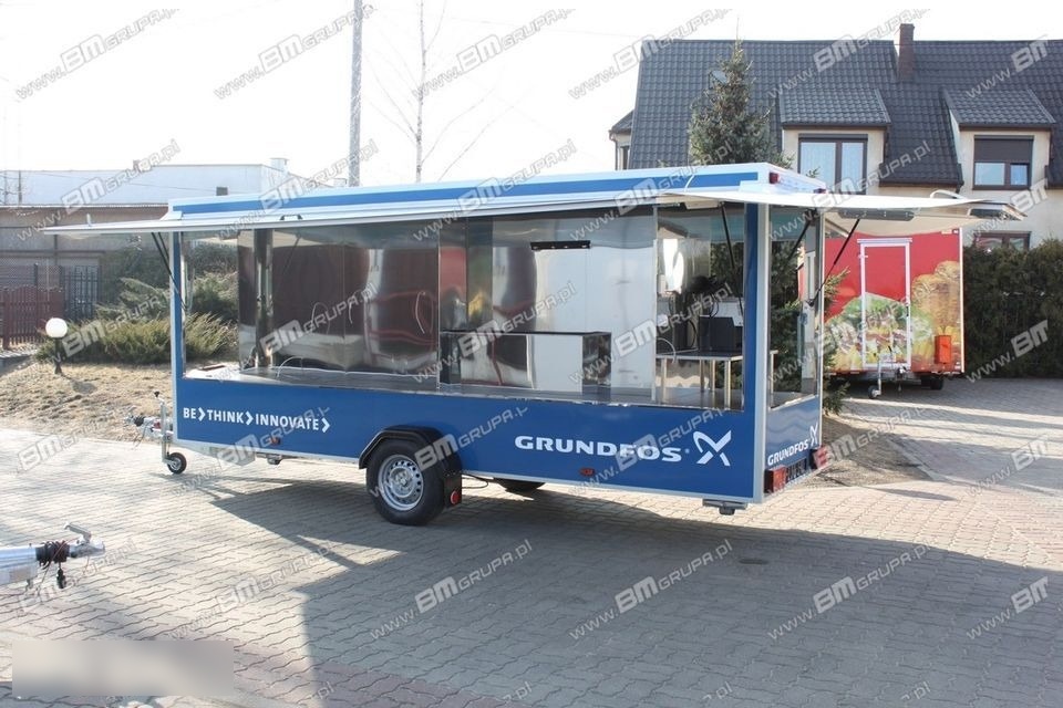 BM Grupa Messeanhänger, Exposition Trailer, Ausstellungsanhänger - Büfékocsi: 3 kép. BM Grupa Messeanhänger, Exposition Trailer, Ausstellungsanhänger - Büfékocsi: 3 kép.