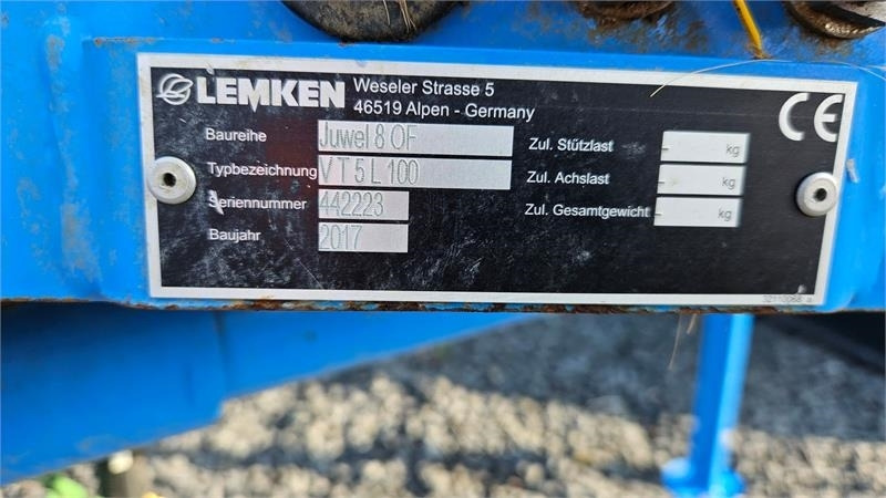 Lemken Juwel 8M Juwel 8 OF - Eke: 4 kép. Lemken Juwel 8M Juwel 8 OF - Eke: 4 kép.