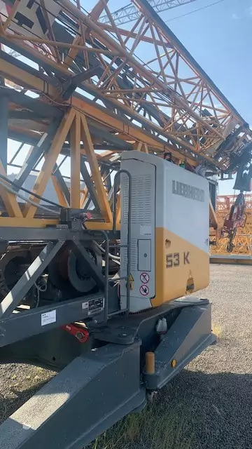 2015 Liebherr 53 K - Önszerelő toronydaru: 1 kép. 2015 Liebherr 53 K - Önszerelő toronydaru: 1 kép.