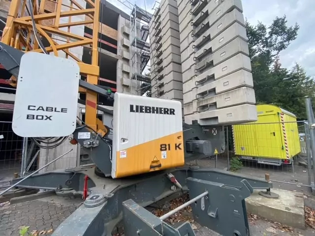 2015 Liebherr 81K - Önszerelő toronydaru: 3 kép. 2015 Liebherr 81K - Önszerelő toronydaru: 3 kép.