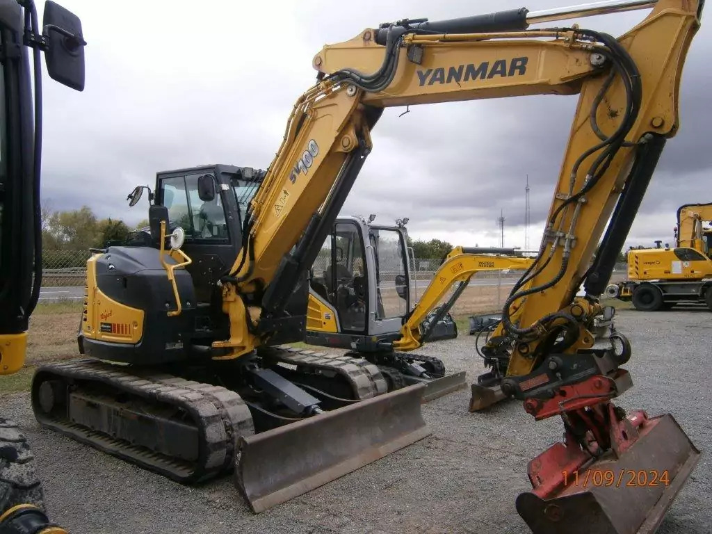 2017 Yanmar SV 100-2PB - Minikotró: 5 kép. 2017 Yanmar SV 100-2PB - Minikotró: 5 kép.