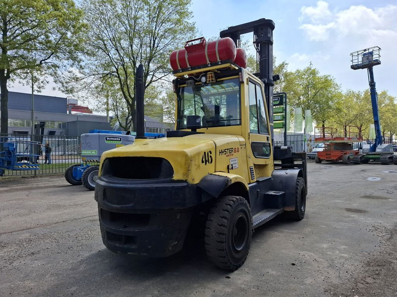 Hyster H8.0FT-9 - Gázüzemű targonca: 3 kép. Hyster H8.0FT-9 - Gázüzemű targonca: 3 kép.