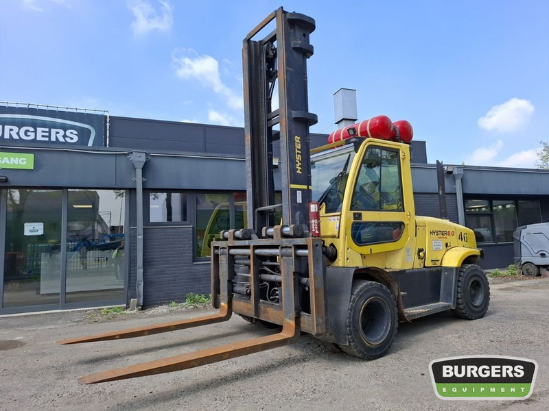 Hyster H8.0FT-9 - Gázüzemű targonca: 1 kép. Hyster H8.0FT-9 - Gázüzemű targonca: 1 kép.