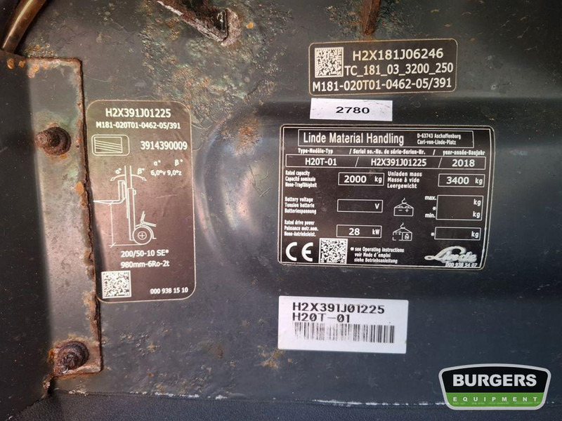 Linde H20T - Gázüzemű targonca: 5 kép. Linde H20T - Gázüzemű targonca: 5 kép.