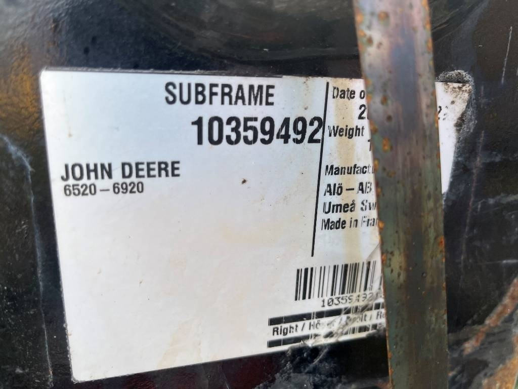 Lastarfäste Quicke Ålö Trima till JD 6520 - 6930 - Homlokrakodó traktorhoz: 2 kép. Lastarfäste Quicke Ålö Trima till JD 6520 - 6930 - Homlokrakodó traktorhoz: 2 kép.