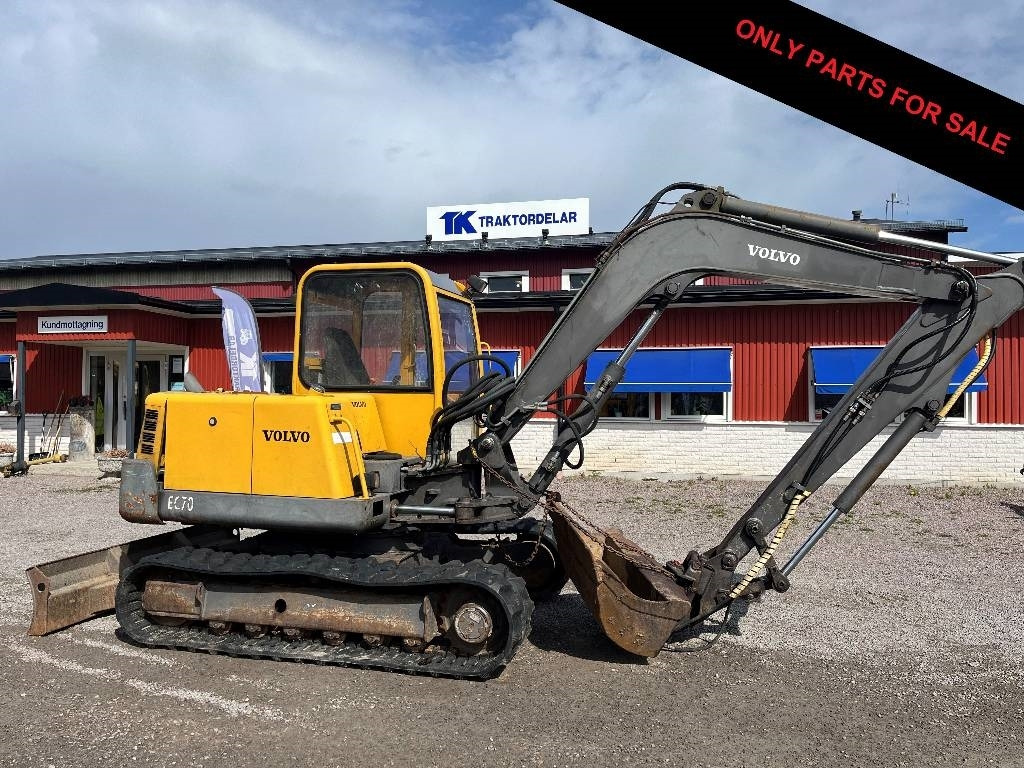 Volvo EC 70 Dismantled: only spare parts - Lánctalpas kotró: 1 kép. Volvo EC 70 Dismantled: only spare parts - Lánctalpas kotró: 1 kép.