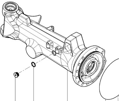 CLAAS Arion 610 660 Korpus Obudowa Pochwa Przedniej Osi 0011657710 0011638410 - Első tengely - Mezőgazdasági gépek: 2 kép. CLAAS Arion 610 660 Korpus Obudowa Pochwa Przedniej Osi 0011657710 0011638410 - Első tengely - Mezőgazdasági gépek: 2 kép.