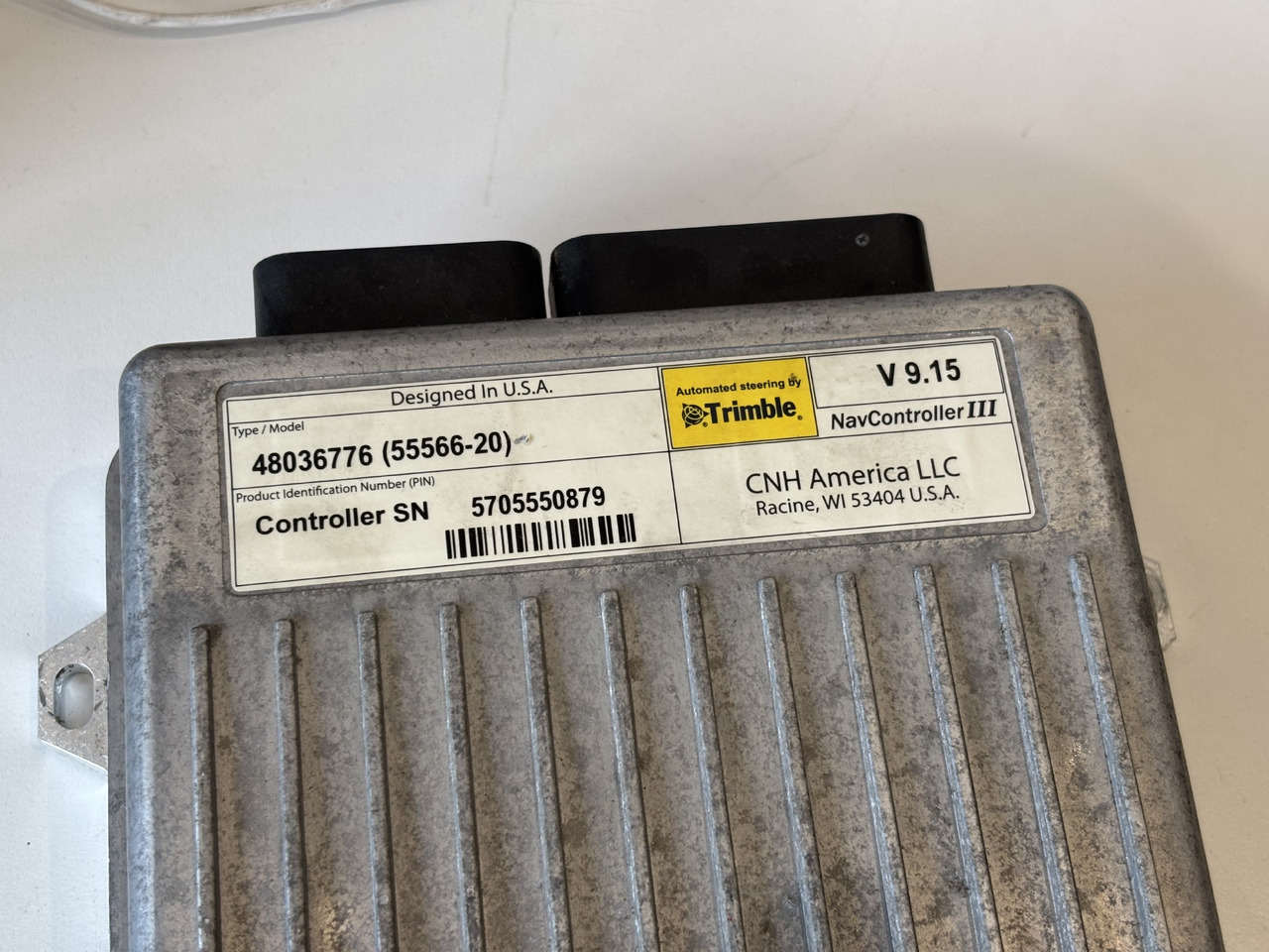 CNH NavController III Moduł Sterownik 47684527 / 48036776 - Navigációs rendszer - Mezőgazdasági gépek: 2 kép. CNH NavController III Moduł Sterownik 47684527 / 48036776 - Navigációs rendszer - Mezőgazdasági gépek: 2 kép.
