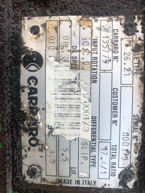 Carraro 26.21 , Carraro 18536 R obudowa mostu - Tengely és alkatrészek - Építőipari gépek: 3 kép. Carraro 26.21 , Carraro 18536 R obudowa mostu - Tengely és alkatrészek - Építőipari gépek: 3 kép.