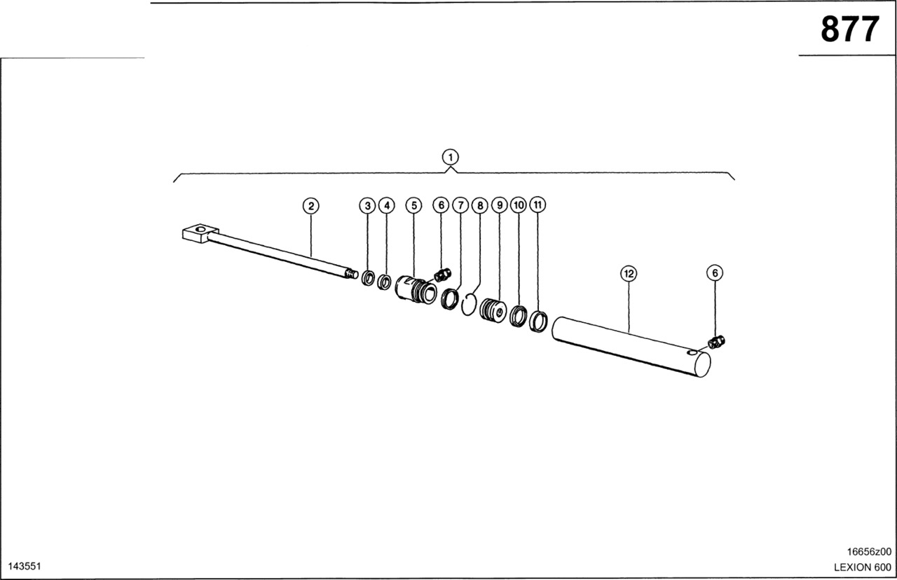 Claas Lexion 600 TŁOCZYSKO 0000876590 (Zbiornik ziarna-wspomaganie rozładunku;siłown. hydr.) - Hidraulika - Kombájn: 1 kép. Claas Lexion 600 TŁOCZYSKO 0000876590 (Zbiornik ziarna-wspomaganie rozładunku;siłown. hydr.) - Hidraulika - Kombájn: 1 kép.