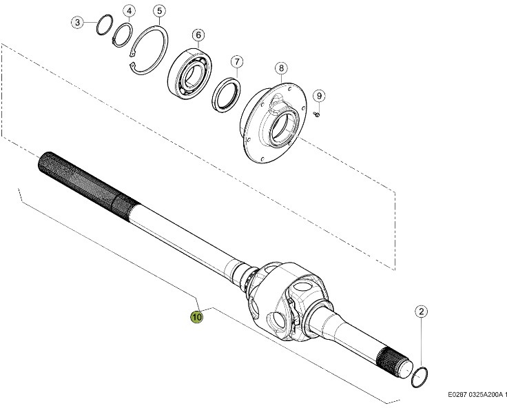 Claas Xerion 4000 - mechanizm róźnicowy dyferencjał - półoś 0006278370 - Differenciálmű - Mezőgazdasági gépek: 1 kép. Claas Xerion 4000 - mechanizm róźnicowy dyferencjał - półoś 0006278370 - Differenciálmű - Mezőgazdasági gépek: 1 kép.