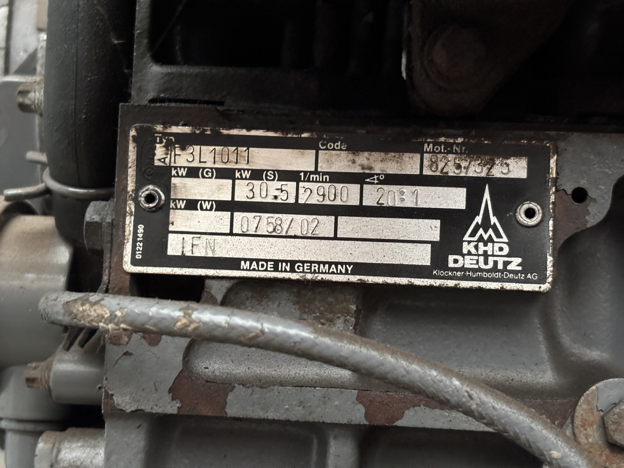 DEUTZ F3L 1011 F3L1011 Silnik - Motor - Építőipari gépek: 3 kép. DEUTZ F3L 1011 F3L1011 Silnik - Motor - Építőipari gépek: 3 kép.