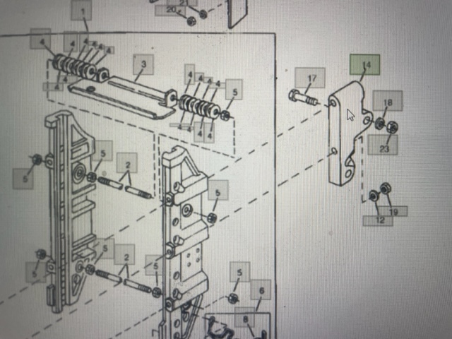 Dystans ramy zaczepowej r124423 do john deere 8000 , 8010 , 8020 - Keret/ Alváz - Mezőgazdasági gépek: 2 kép. Dystans ramy zaczepowej r124423 do john deere 8000 , 8010 , 8020 - Keret/ Alváz - Mezőgazdasági gépek: 2 kép.