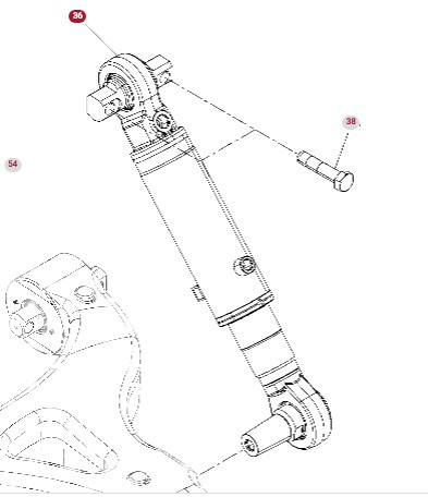 Fendt 930 933 936 939 942 GEN 7 Siłownik Zawieszenia Dolnego Amortyzator CZĘŚCI H218PB0520090 - Lengéscsillapító - Mezőgazdasági gépek: 1 kép. Fendt 930 933 936 939 942 GEN 7 Siłownik Zawieszenia Dolnego Amortyzator CZĘŚCI H218PB0520090 - Lengéscsillapító - Mezőgazdasági gépek: 1 kép.