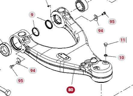 Fendt 930 933 936 939 942 GEN 7 Wahacz Górny Lewy CZĘŚCI H218PF050049A - Acélrugó - Mezőgazdasági gépek: 1 kép. Fendt 930 933 936 939 942 GEN 7 Wahacz Górny Lewy CZĘŚCI H218PF050049A - Acélrugó - Mezőgazdasági gépek: 1 kép.