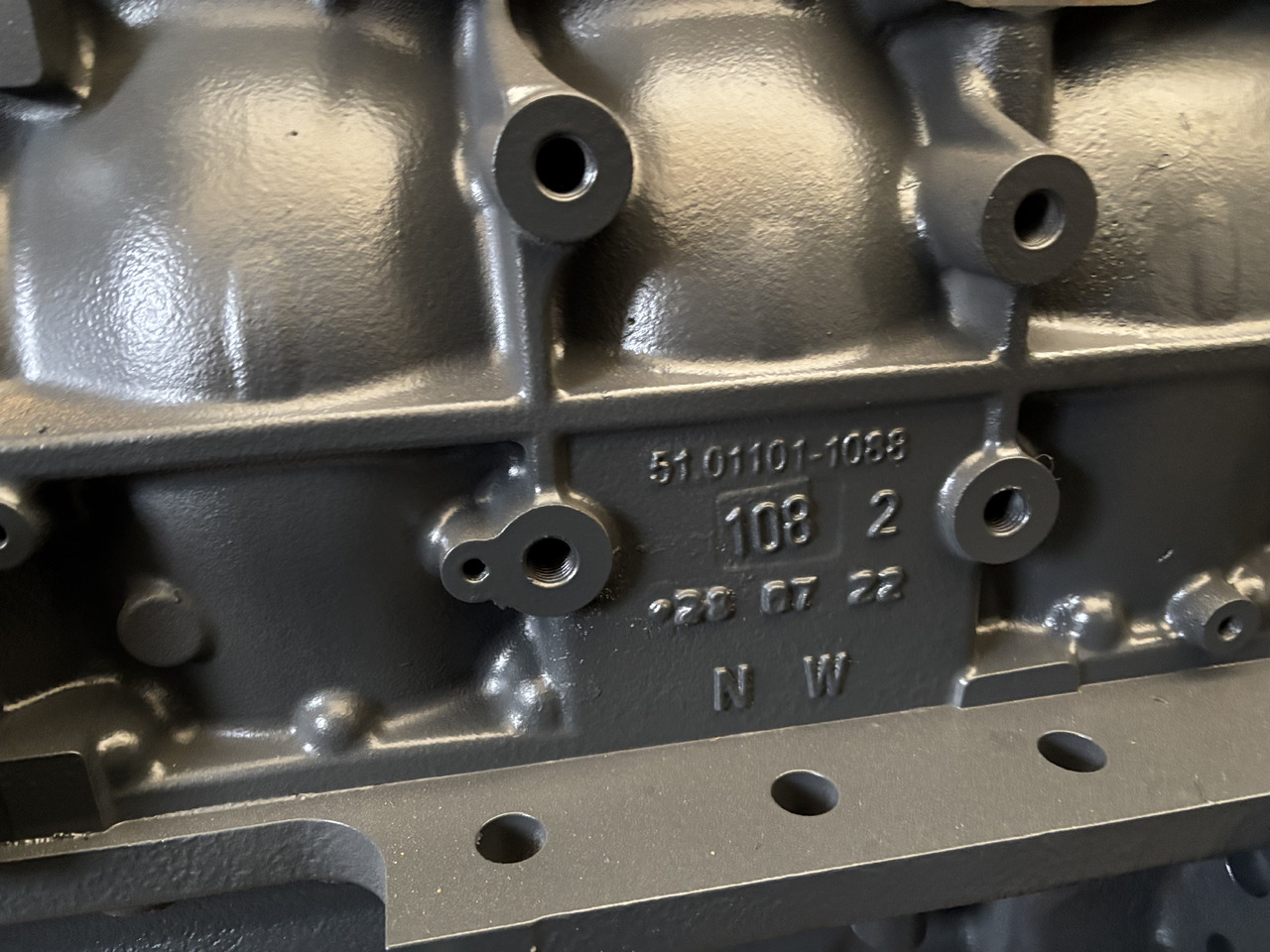 Motorblokk - Mezőgazdasági gépek Fendt 936 Gen 7 Silnik D1556LE523 Blok Silnika H218PF150269A: 6 kép.