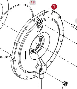 Fendt Vario 1038 1042 1046 1050 GEN 3 Pokrywa Hamulcy F530300200200 - Fék alkatrészek - Mezőgazdasági gépek: 1 kép. Fendt Vario 1038 1042 1046 1050 GEN 3 Pokrywa Hamulcy F530300200200 - Fék alkatrészek - Mezőgazdasági gépek: 1 kép.