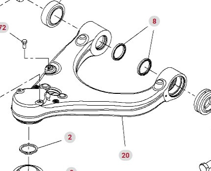 Fendt Vario 1038 1042 1046 1050 GEN 3 Wahacz Kompletny Lewy Lewa Strona F530300051100 - Felfüggesztés - Mezőgazdasági gépek: 1 kép. Fendt Vario 1038 1042 1046 1050 GEN 3 Wahacz Kompletny Lewy Lewa Strona F530300051100 - Felfüggesztés - Mezőgazdasági gépek: 1 kép.