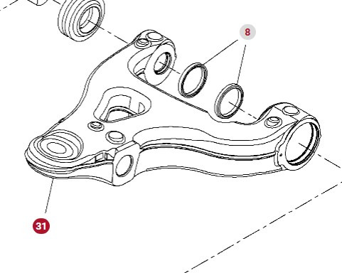 Fendt Vario 1038 1042 1046 1050 GEN 3 Wahacz Kompletny Prawa Lewa Strona F530300051160 F530300051170 - Reakciórúd - Mezőgazdasági gépek: 1 kép. Fendt Vario 1038 1042 1046 1050 GEN 3 Wahacz Kompletny Prawa Lewa Strona F530300051160 F530300051170 - Reakciórúd - Mezőgazdasági gépek: 1 kép.
