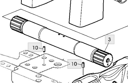 John Deere 6630 Wał Wahliwy Tylnego Podnośnika L168344 - Keret/ Alváz - Mezőgazdasági gépek: 1 kép. John Deere 6630 Wał Wahliwy Tylnego Podnośnika L168344 - Keret/ Alváz - Mezőgazdasági gépek: 1 kép.
