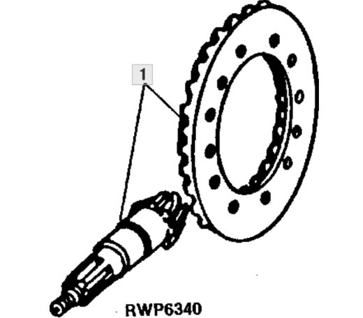 John Deere 7610 7710 7810 Atak Przekładnia Zębata Stożkowa Koło Zębate Wałek RE38610 R86466 R99688 - Erőátvitel - Mezőgazdasági gépek: 1 kép. John Deere 7610 7710 7810 Atak Przekładnia Zębata Stożkowa Koło Zębate Wałek RE38610 R86466 R99688 - Erőátvitel - Mezőgazdasági gépek: 1 kép.