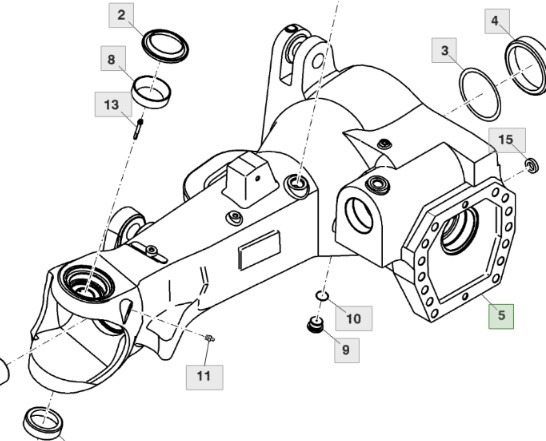 John Deere 7830 Zawieszenie Przedniej Osi Obudowa Pochwa Prawa Lewa R269508 R287723 R259397 - Felfüggesztés - Mezőgazdasági gépek: 1 kép. John Deere 7830 Zawieszenie Przedniej Osi Obudowa Pochwa Prawa Lewa R269508 R287723 R259397 - Felfüggesztés - Mezőgazdasági gépek: 1 kép.