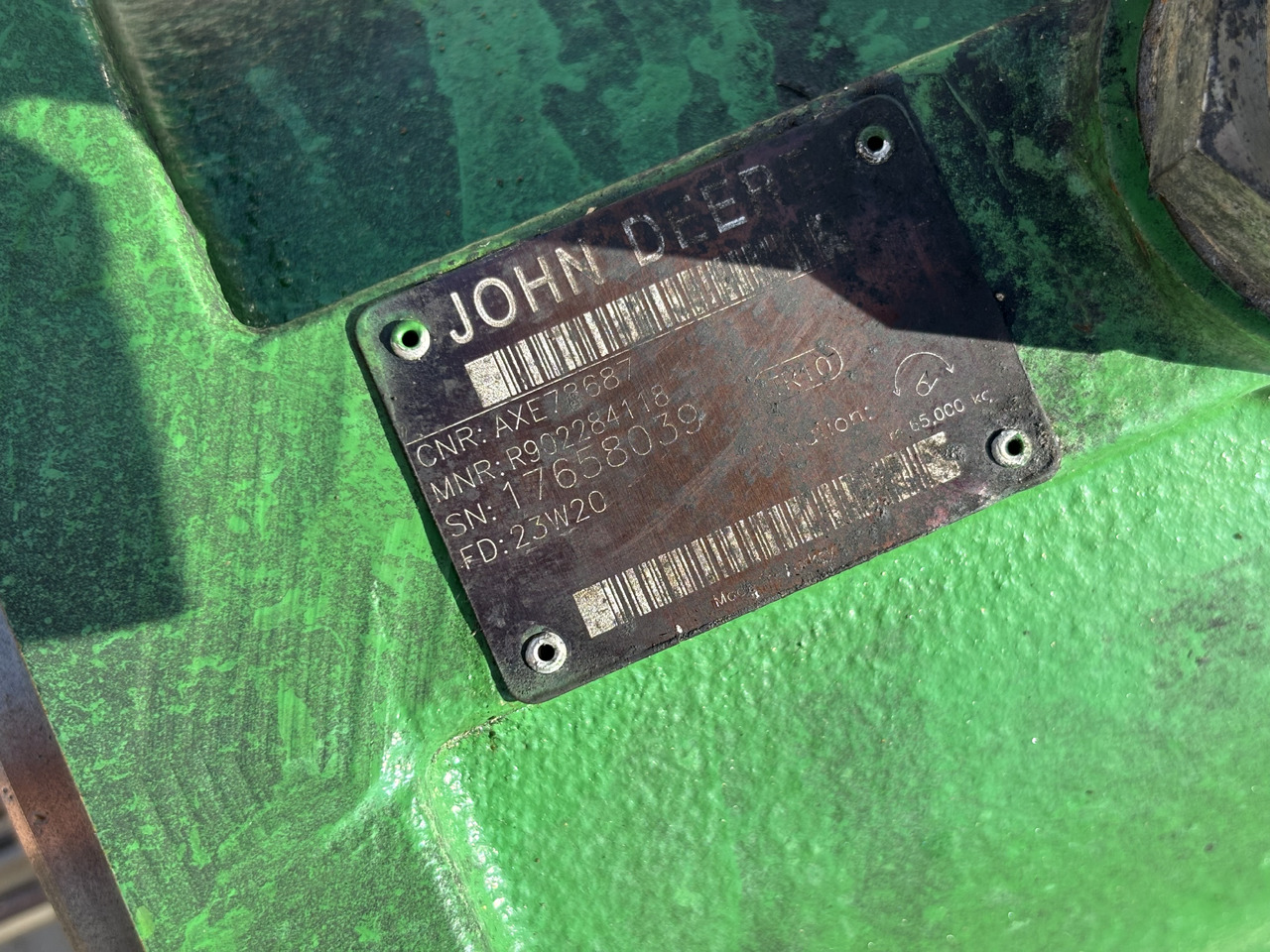 John Deere 8200 8400 8600 9500 9800 Hydromotor AXE78687 - Hidraulikus motor - Mezőgazdasági gépek: 3 kép. John Deere 8200 8400 8600 9500 9800 Hydromotor AXE78687 - Hidraulikus motor - Mezőgazdasági gépek: 3 kép.