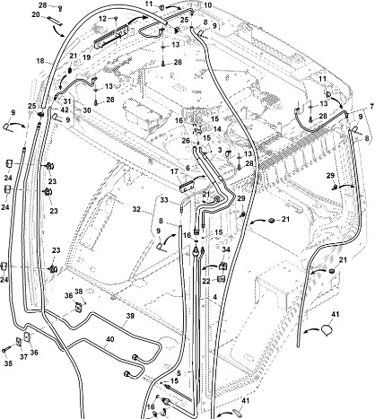 John Deere 9470RX - Linia RE579566 (HVAC) - Fűtés/ Szellőzés gep - Mezőgazdasági gépek: 1 kép. John Deere 9470RX - Linia RE579566 (HVAC) - Fűtés/ Szellőzés gep - Mezőgazdasági gépek: 1 kép.