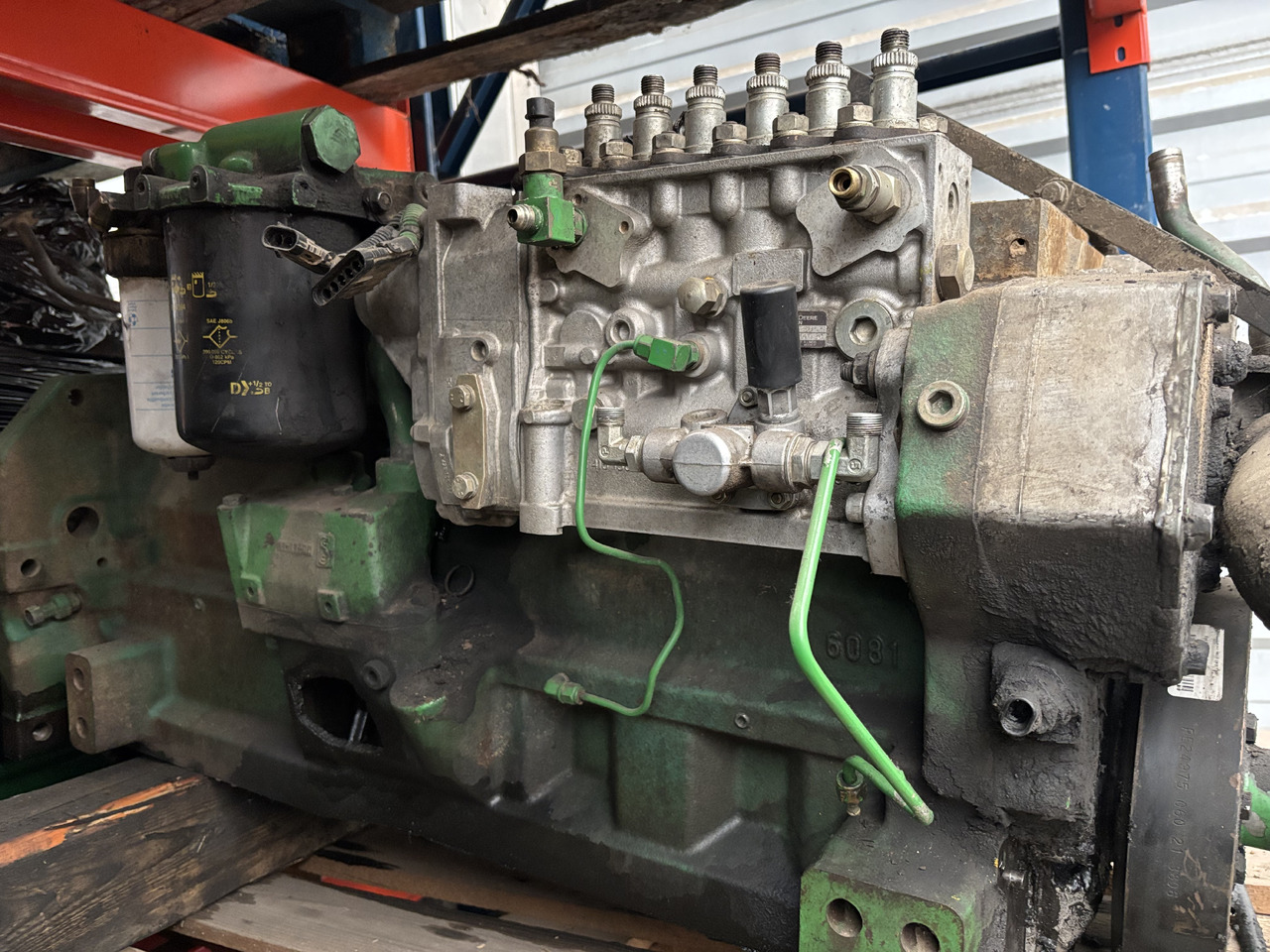 John Deere SE6081 6081 8.1L Silnik SE500858 - Motor - Mezőgazdasági gépek: 1 kép. John Deere SE6081 6081 8.1L Silnik SE500858 - Motor - Mezőgazdasági gépek: 1 kép.