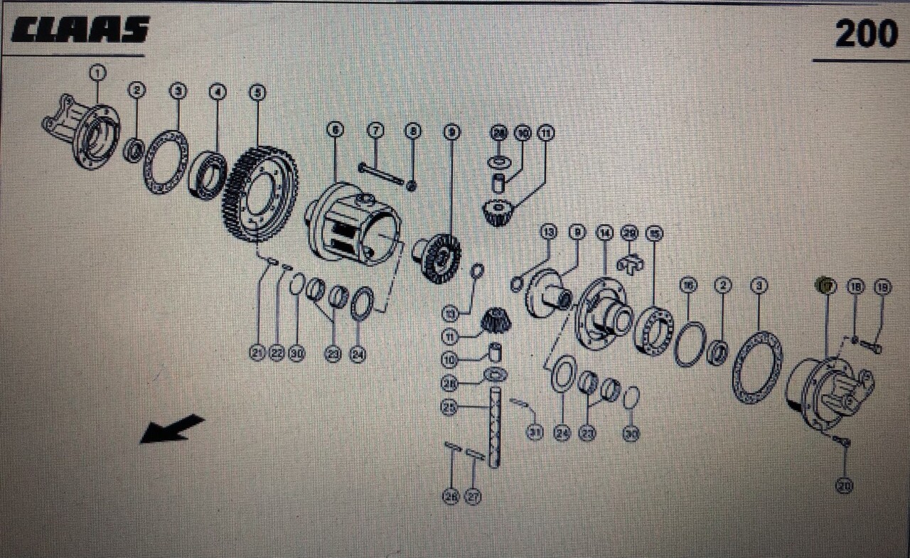 Kołnierz tarczy hamulcowej Claas Mega 370-340 Nr katalogowy 000 669 737 1 - Féktárcsa - Kombájn: 1 kép. Kołnierz tarczy hamulcowej Claas Mega 370-340 Nr katalogowy 000 669 737 1 - Féktárcsa - Kombájn: 1 kép.