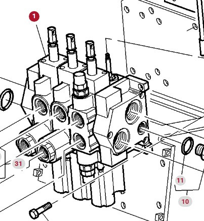 Massey Ferguson 8160 Rozdzielacz Hydrauliczny 3 CZĘŚCI 3713021M93 - Hidraulikus szelep - Mezőgazdasági gépek: 2 kép. Massey Ferguson 8160 Rozdzielacz Hydrauliczny 3 CZĘŚCI 3713021M93 - Hidraulikus szelep - Mezőgazdasági gépek: 2 kép.