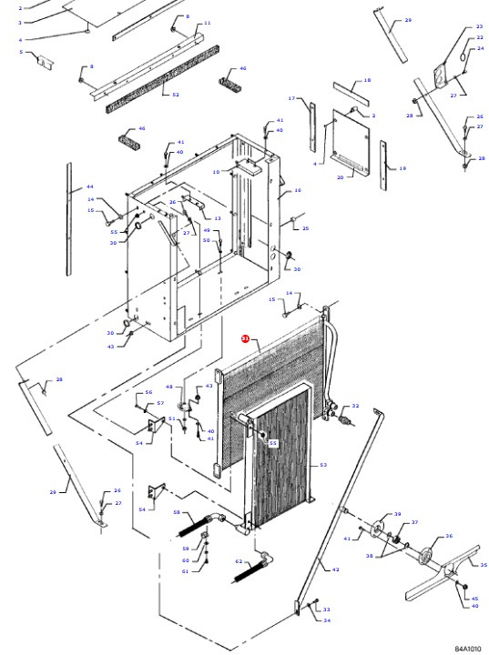 Massey Fergusson MF 30 - chłodnica oleju hydraulicznego D28750776 - Olajhűtő - Mezőgazdasági gépek: 1 kép. Massey Fergusson MF 30 - chłodnica oleju hydraulicznego D28750776 - Olajhűtő - Mezőgazdasági gépek: 1 kép.