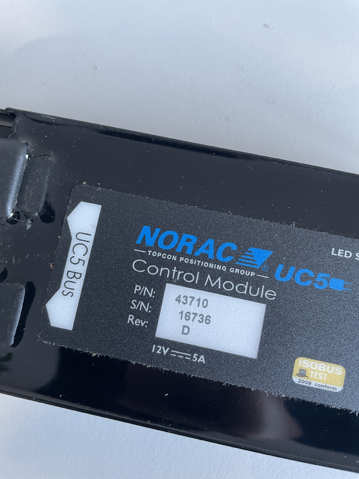 Moduł nawigacji kontroler Topcon Norac UC5 43710 - Navigációs rendszer: 2 kép. Moduł nawigacji kontroler Topcon Norac UC5 43710 - Navigációs rendszer: 2 kép.