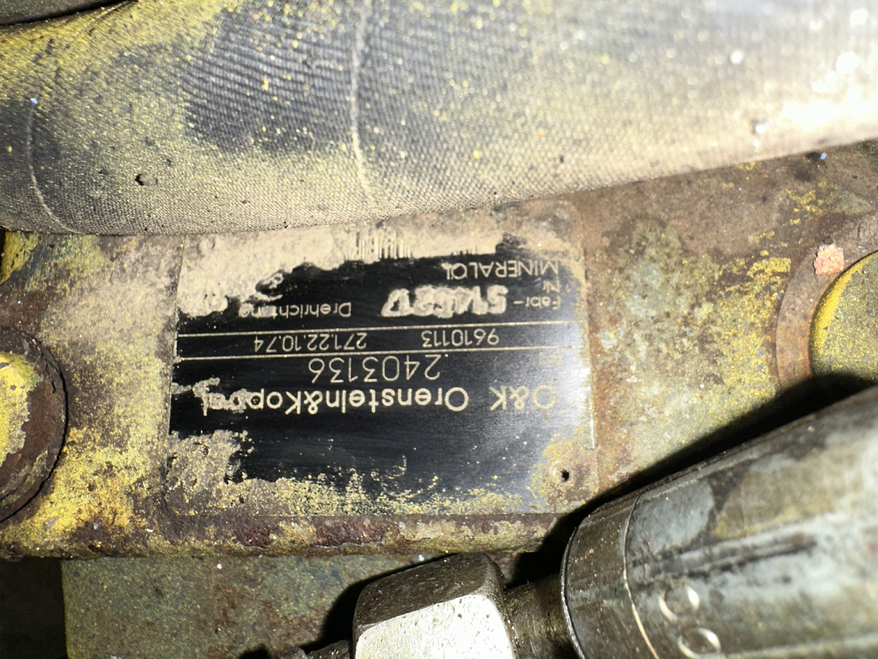 POMPA HYDRAULICZNA O&K 2403136 2460362 RH 5 6 - Hidraulikus szivattyú - Mezőgazdasági gépek: 1 kép. POMPA HYDRAULICZNA O&K 2403136 2460362 RH 5 6 - Hidraulikus szivattyú - Mezőgazdasági gépek: 1 kép.