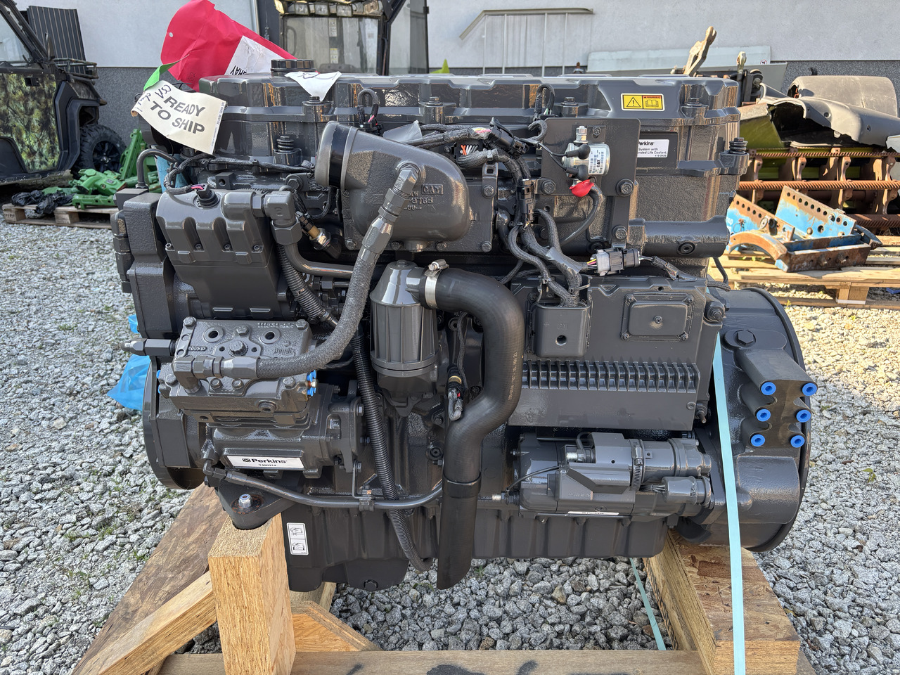 Perkins 1506D-E88TA CAT C9 2022r. - silnik kompletny NOWY - Motor: 5 kép. Perkins 1506D-E88TA CAT C9 2022r. - silnik kompletny NOWY - Motor: 5 kép.