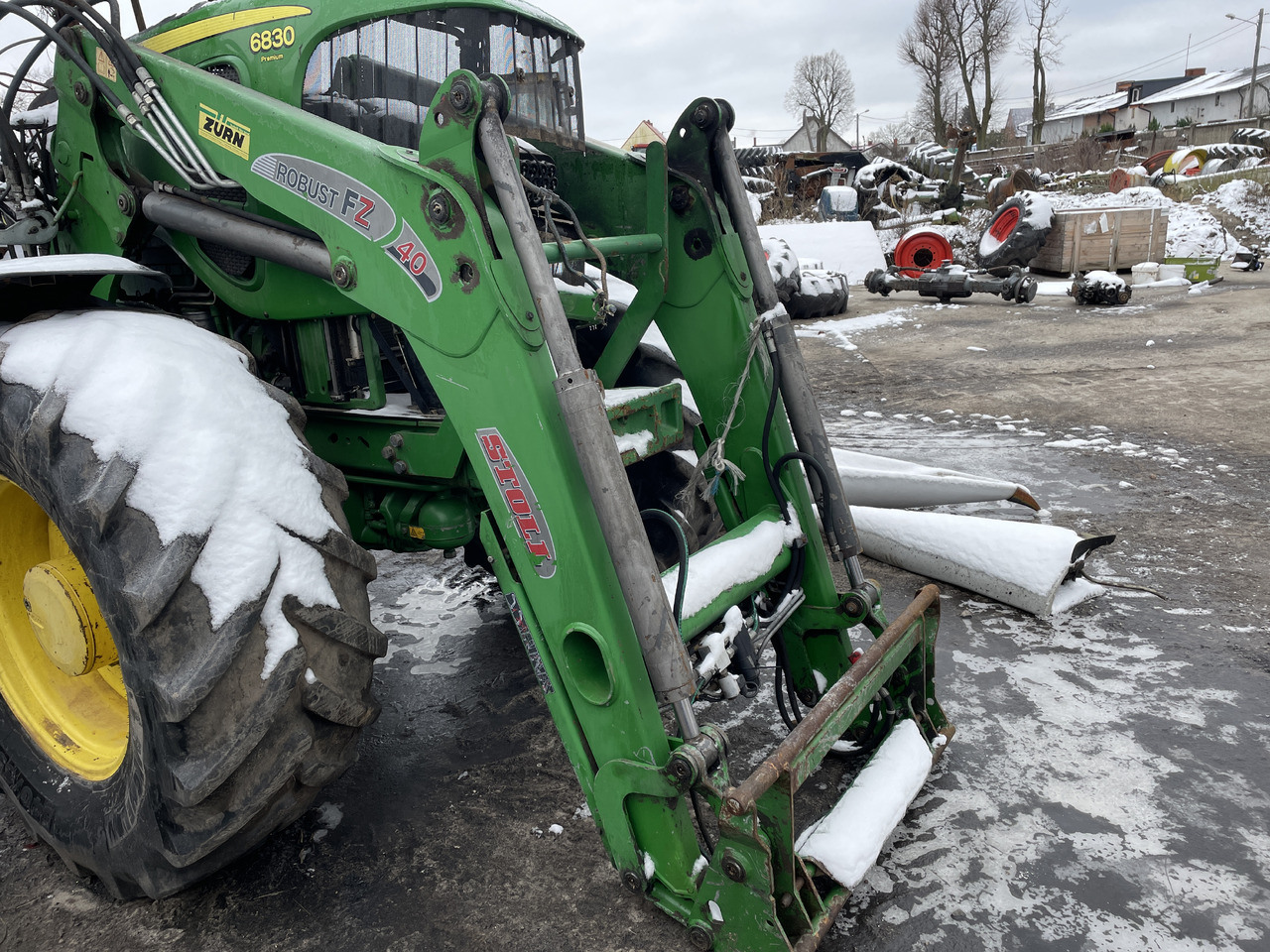 Stoll Robust FZ 40 - ładowacz czołowy TUR - Homlokrakodó traktorhoz: 1 kép. Stoll Robust FZ 40 - ładowacz czołowy TUR - Homlokrakodó traktorhoz: 1 kép.