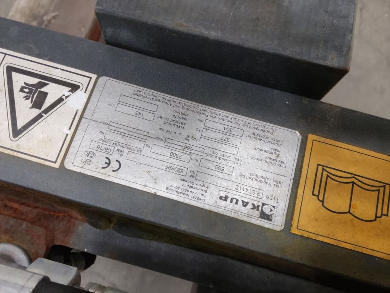 Kaup 25T4112 - Adapterek - Anyagmozgató gép: 2 kép. Kaup 25T4112 - Adapterek - Anyagmozgató gép: 2 kép.