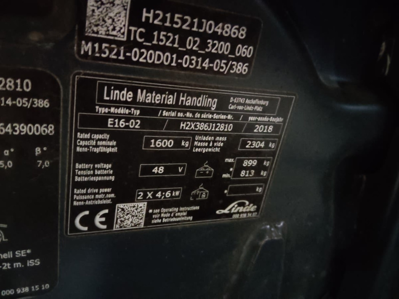 Linde E16-02 - Elektromos targonca: 3 kép. Linde E16-02 - Elektromos targonca: 3 kép.